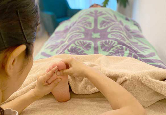 reflexology massage